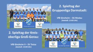Read more about the article 2. Spieltag der Gruppenliga Darmstadt und der Kreisoberliga Groß-Gerau
