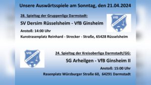 Read more about the article 28. Spieltag der Gruppenliga Darmstadt – 24. Spieltag der Kreisoberliga Darmstadt/GG