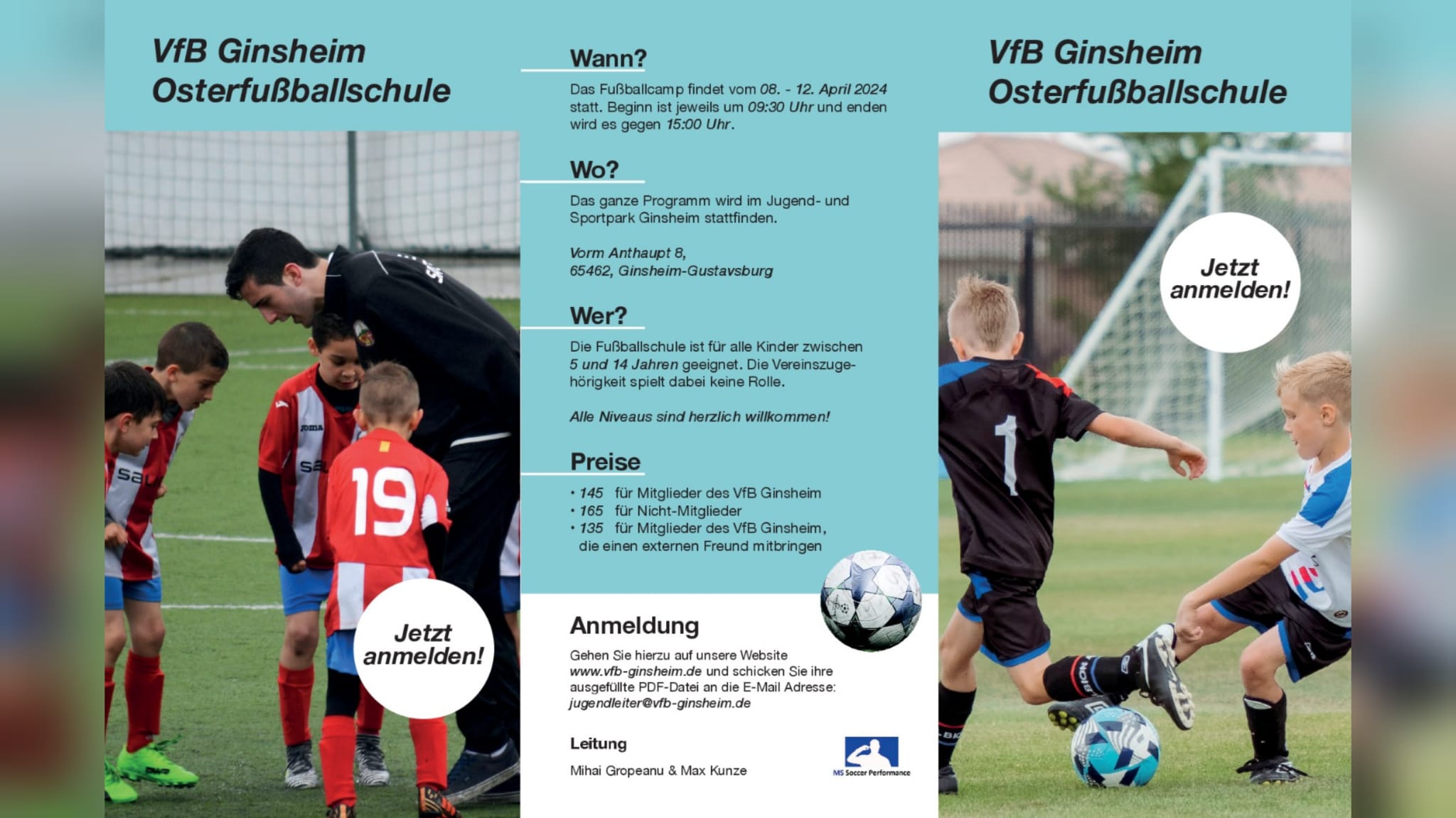 Read more about the article VfB Ginsheim Osterfußballschule