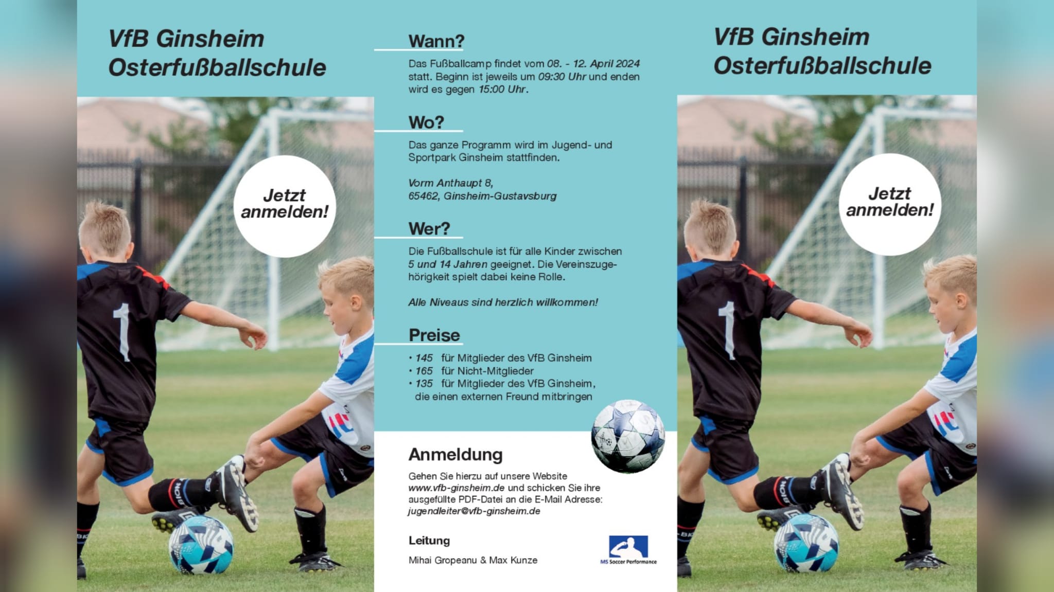 Read more about the article VfB Ginsheim Osterfußballschule