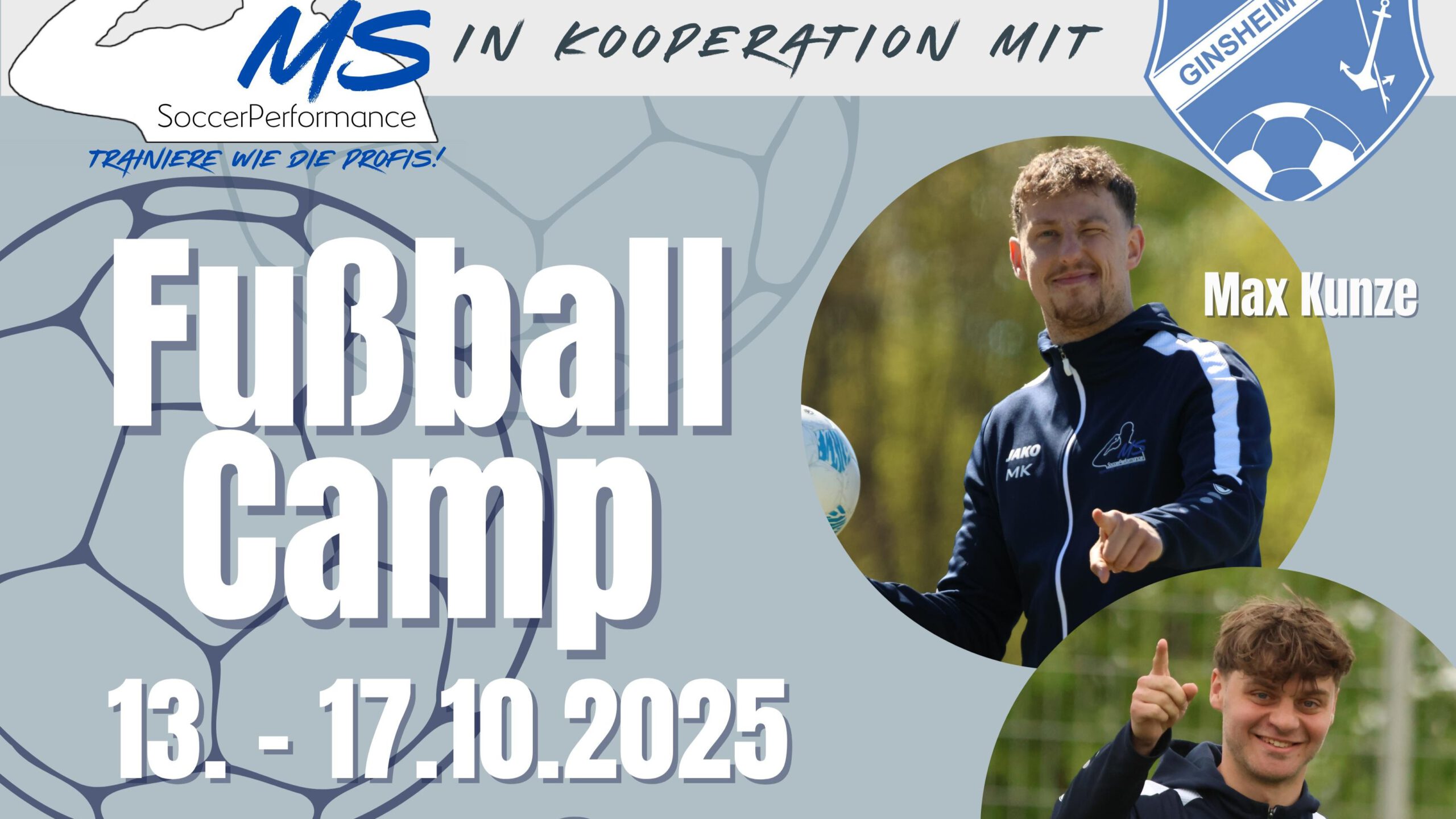 Mehr über den Artikel erfahren VfB Ginsheim Ferienfußballschule 13.10.2025 – 17.10.2025