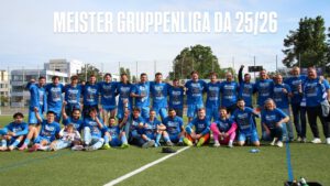 Mehr über den Artikel erfahren Meister in der Gruppenliga und Aufstieg in die Verbandsliga