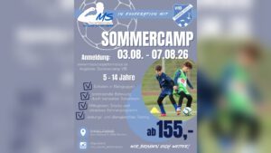 Mehr über den Artikel erfahren MS SoccerPerformance: Sommerferiencamp in Ginsheim von Mo. 03. bis Fr. 07. August 2026